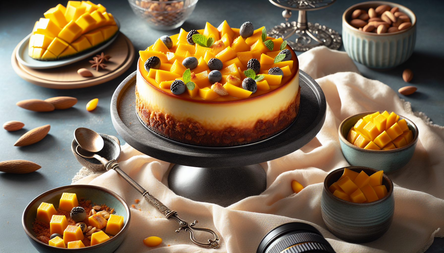 Cheesecake al mango